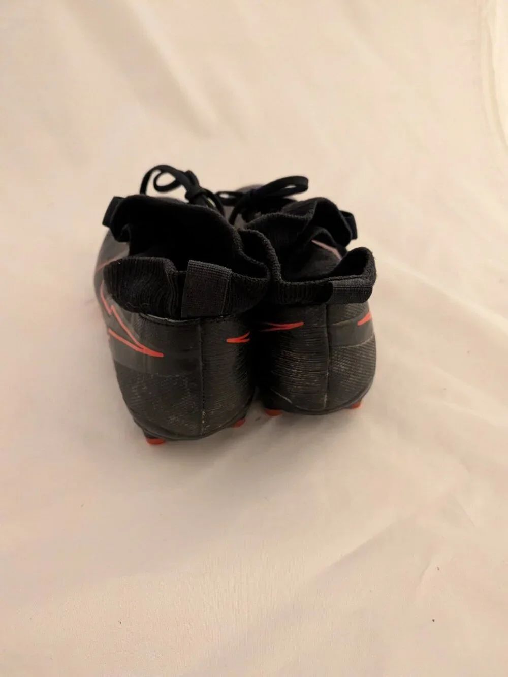 Nike Mercurial Youth Soccer Cleats Size 1Y Black Kids Football Shoes